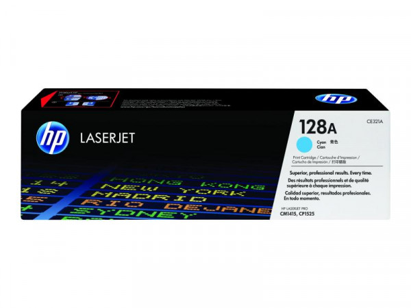 Toner HP CP1525n cyan CE321A 1300 Seiten