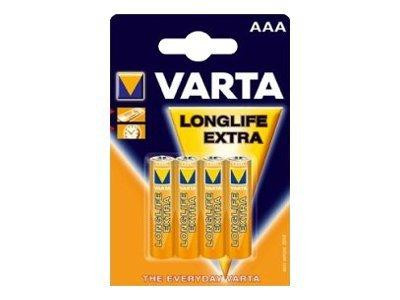 Varta Batterie LONGLIFE AAA Micro NEU 4St.