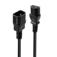 Lindy IEC-Netzkabel C14 an IEC C13 1m