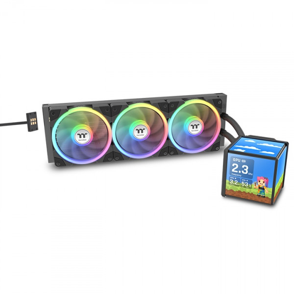 Thermaltake MINECUBE 360 Ultra AiO ARGB Fan black