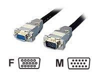 Equip VGA-Verl. D-Sub15 -> D-Sub15 St/Bu 1,80m HQ sch