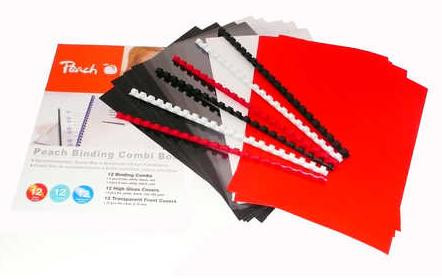 Binding Combi Box Peach für 12 gebundene Dokumente