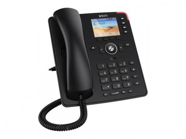 Snom Telefon D713 schwarz ohne Netzteil