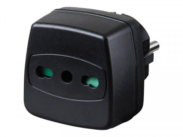 Adapter Travel Brennenstuhl Stecksystem DE/Aufsatz Italien