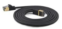 Wantec Patchkabel SSTP CAT7 Ste. CAT6a d=4mm 20,00m schwarz