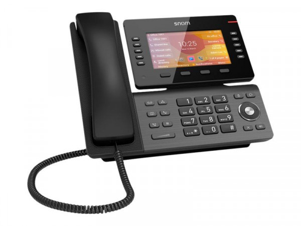 Snom Telefon D865 schwarz ohne Netzteil