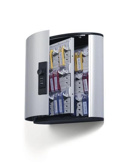 DURABLE Schlüsselkasten KeyBoxCode36 Zahlenschloss silber