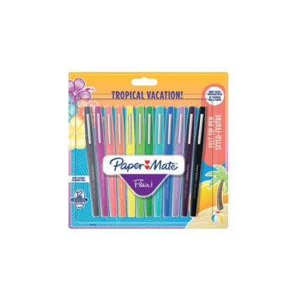 PAPER MATE Faserschreiber TROPICAL VACATION F