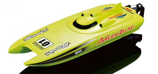 Amewi Rennkatamaran Adventure grün 2,4 GHz, 30km/h, 45cm