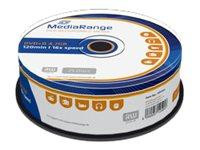 MEDIARANGE DVD+R 4,7GB 16X, 25er SPINDEL