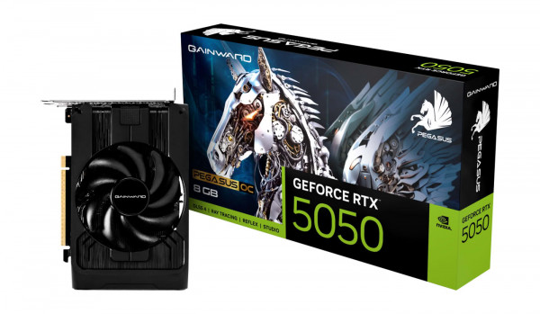 Gainward RTX5050 Pegasus OC 8GB GDDR6 HDMI 3xDP
