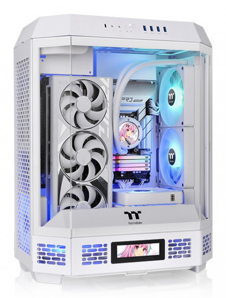 Gehäuse Thermaltake The Tower 600 Midi Tower "Snow