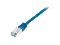 Equip Patchkabel Cat5e SF/UTP 2xRJ45 0.25m blau Polybeutel