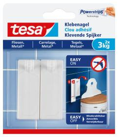 tesa Klebenagel Fliesen & Metall bis 3kg 2St.
