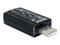 DELOCK Sound Adapter extern USB2.0 Virtual 7.1 24Bit 96kHz