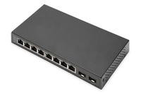 DIGITUS 8-Port Gigabit + 2 Gigabit SFP Ports
