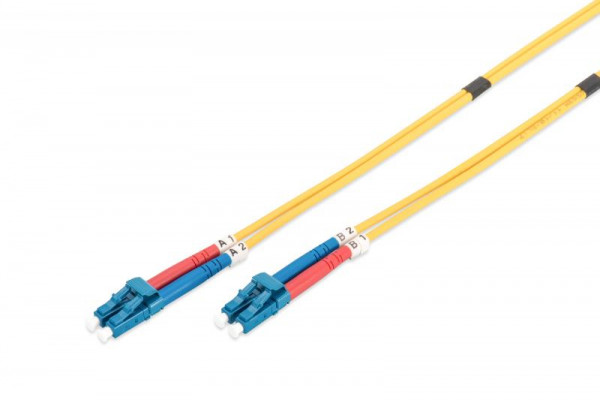 DIGITUS LWL Patchkabel LC -> LC 2.00m Singlemode Duplex OS2