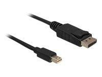 Displayport Kabel Delock mini DP -> DP St/St 3.00m sw 4K