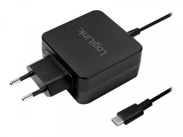 LogiLink USB Ladegerät USB-C, 45W schwarz