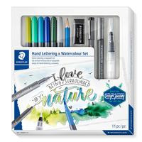 STAEDTLER "Design Journey" Handlettering x Aquarell Set