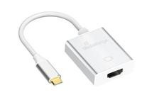 MediaRange USB Type-C 3.1 auf HDMI converter, silver