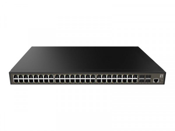 LevelOne Switch 48x GE GEL-5271 4xGSFP 19