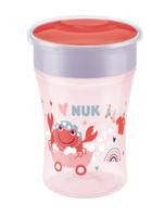 NUK Trinkbecher Magic Cup 230ml Girl m. Trinkrand u. Deckel