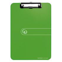 Herlitz Klemmbrett A4 PS Apfel opak 1er Packung
