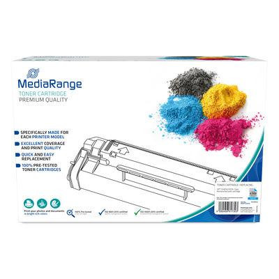 MediaRange Toner HP CE400A/507A wiederaufbereitet cyan