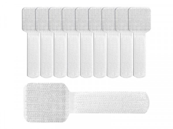 Kletthalter LTC Pro Wall 50er Set selbstklebend weiß