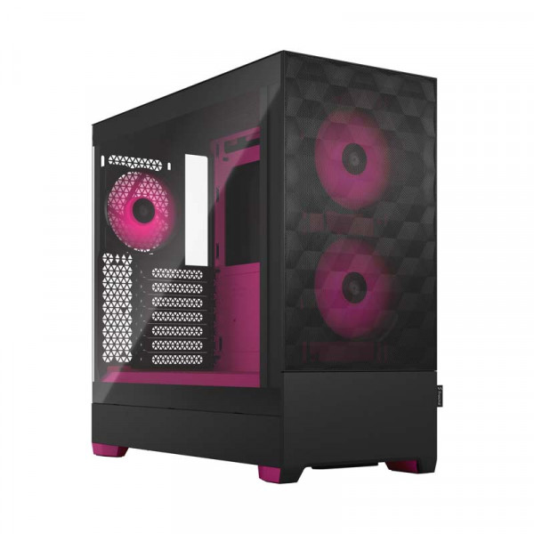Gehäuse FRACTAL DESIGN Pop Air RGB Magenta Core TG Clear Tint