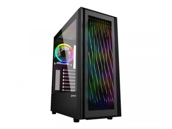 Sharkoon Gehäuse RGB Wave ATX 1xGlas schwarz