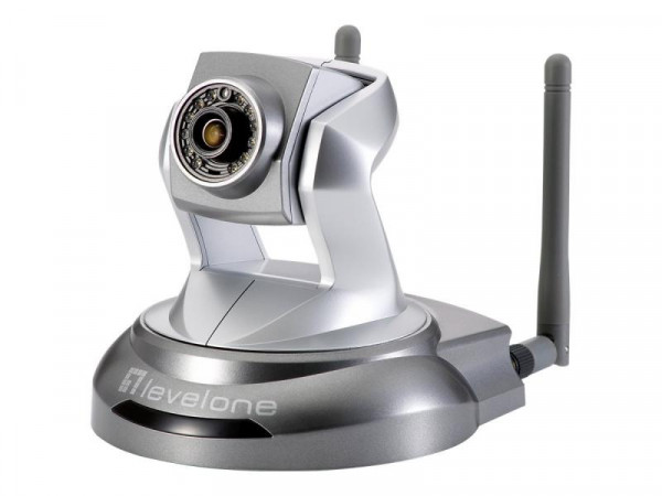 LevelOne IPCam WCS-6050 PT Desk In 5MP H.264 IR Wi-Fi