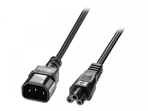 Lindy IEC-Netzkabel C14 an C5 2m