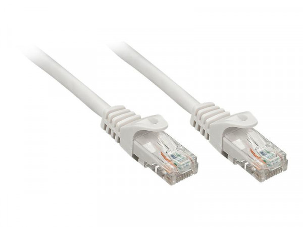 Lindy Patchkabel Cat6 U/UTP Basic grau 10m