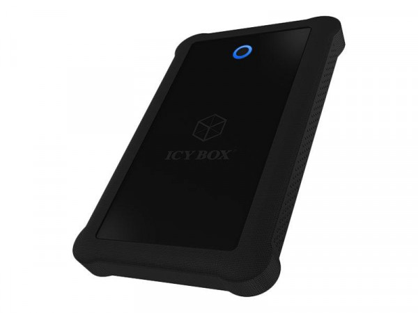 Gehäuse IcyBox USB 3.0 2,5" SATA3 HDD/SSD -> PC/MAC Silikon
