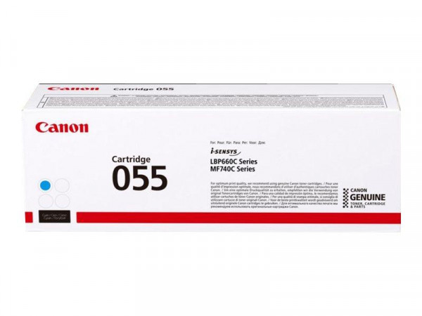 Toner Canon 055C cyan 2100 Seiten
