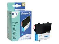 Pelikan 7 ml - Cyan - Tintenpatrone (Alternative zu: Brother LC980C)