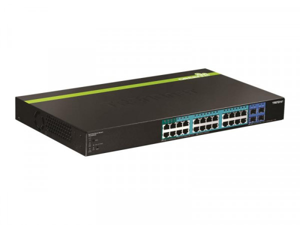 TRENDnet Switch 28 Port Gbit Managed PoE+ 185W 19