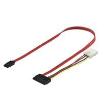 Stromkabel SATA 2in1 Datensignal + Stromadapter 0,5m