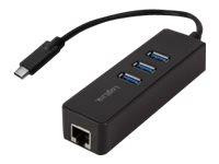 LogiLink Adapter USB 3.0 TypC zu1x RJ45u. 3x USB3.0 Typ A