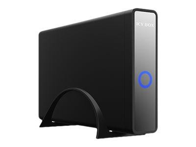 Gehäuse IcyBox USB 3.2 2,5"+3,5" SATA3 HDD/SSD USB Typ-C m.Hub
