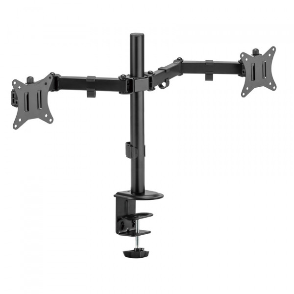 LC-Power Monitorarm für Monitore bis zu 32"/81,28cm (Dual/B)