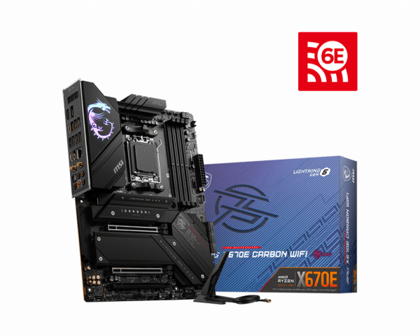MSI MPG X670E Carbon WiFi (X670E,AM5,ATX,DDR5)