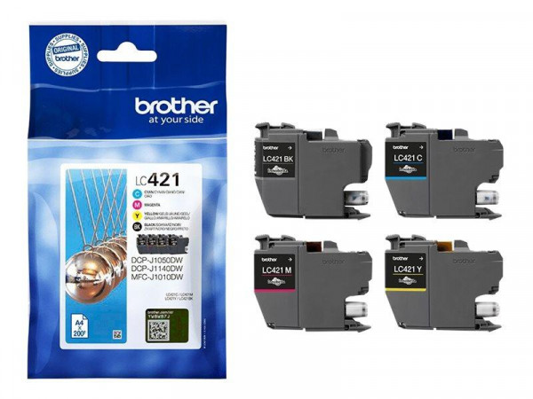 Patrone Brother LC-421VAL DCP-J1050DW/J1140DW/MFC-J1010W