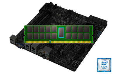 Starke Leistung mit Intel-Xeon-E-Prozessoren und ECC-Arbeitsspeicher
