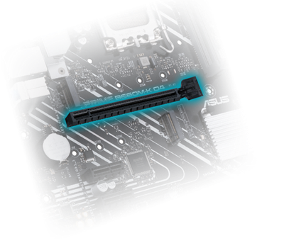 PCIe® 4.0 Steckplatz