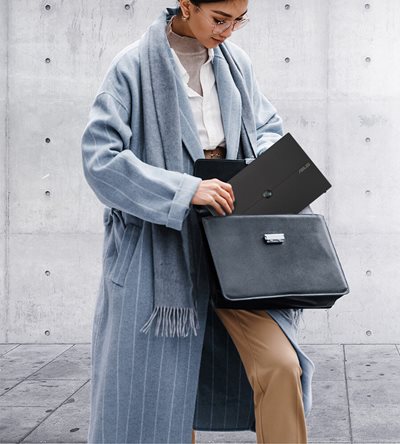 Schlankes und tragbares Design