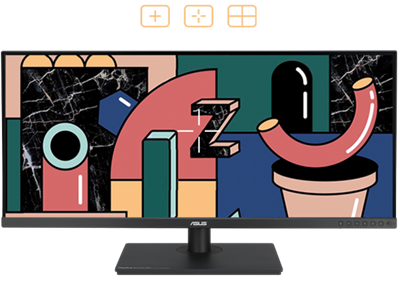 Das ProArt Display mit aktiviertem Central Marker Modus für die Echtzeit-Vorschau