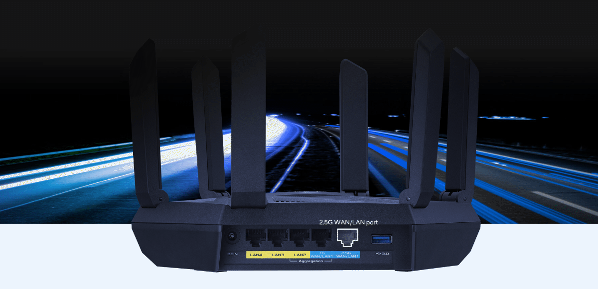 Hochgeschwindigkeits-2.5G-WAN/LAN-Anschluss